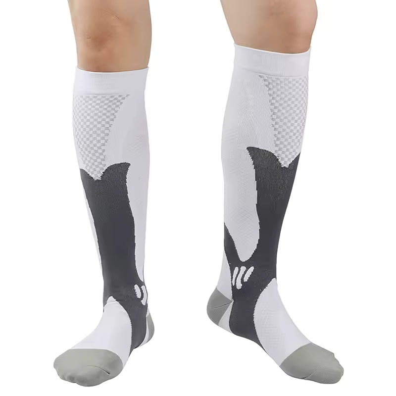 Chaussettes De Compression Sport Bleu - Récup+