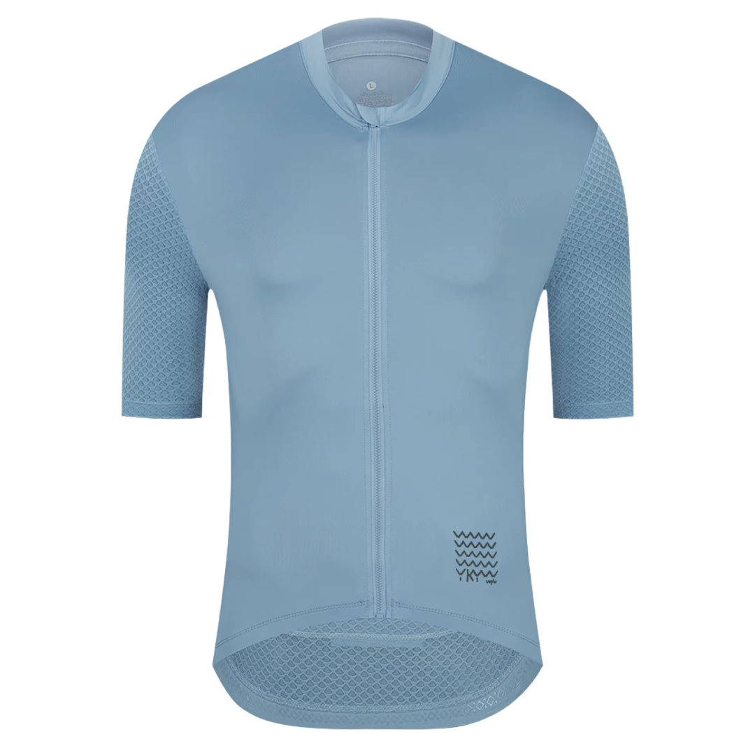 Maillot Court Cyclisme Homme Vert Clair - Fit+