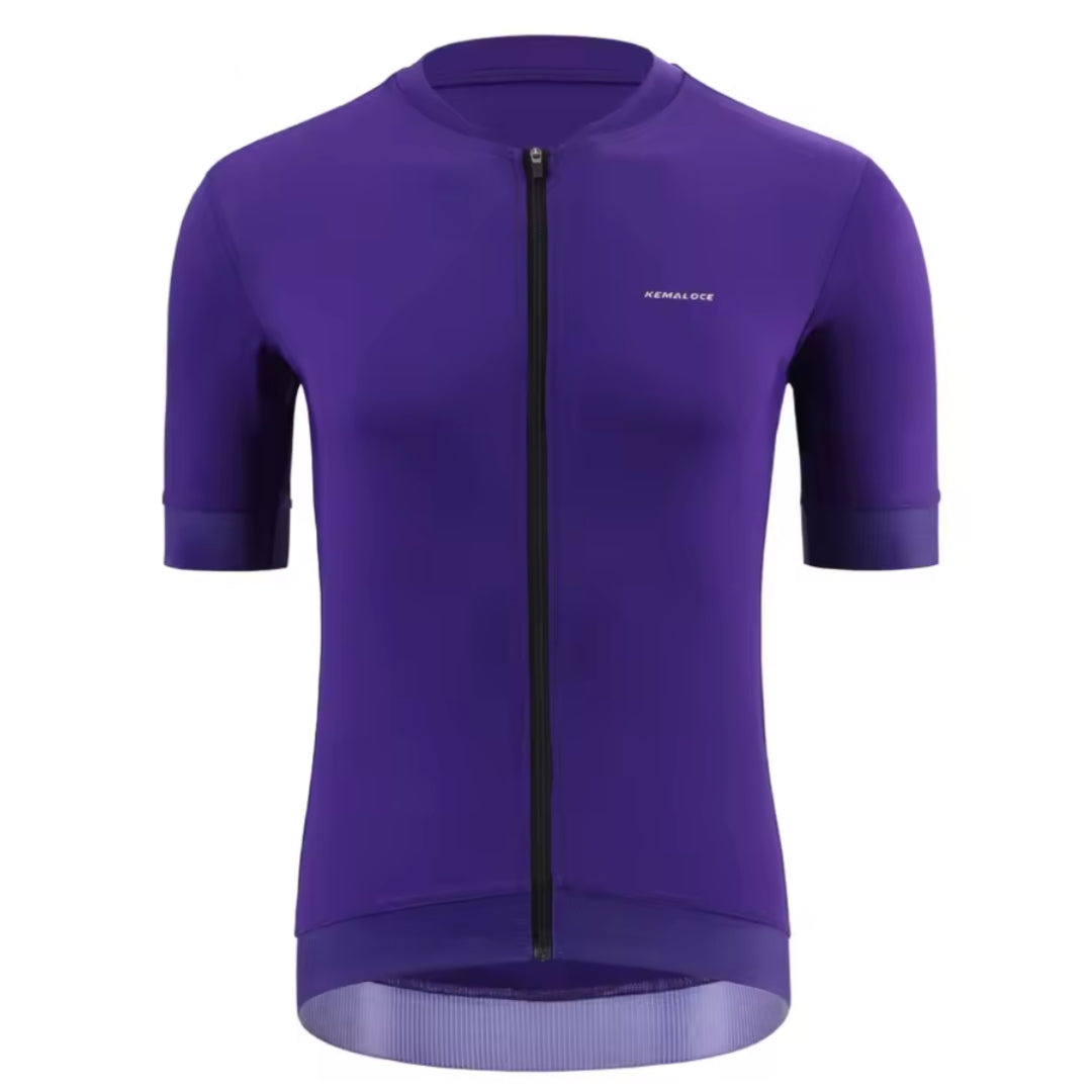 Maillot Court Cyclisme Homme Gris - Fit+