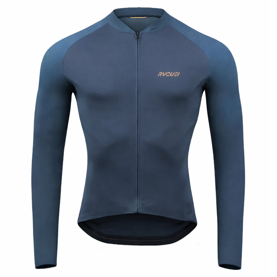 Maillot Long Léger Cyclisme Rouge - Confort+