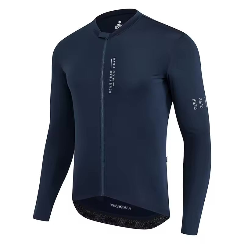 Maillot Long Léger Cyclisme Bleu Clair - ProRace+