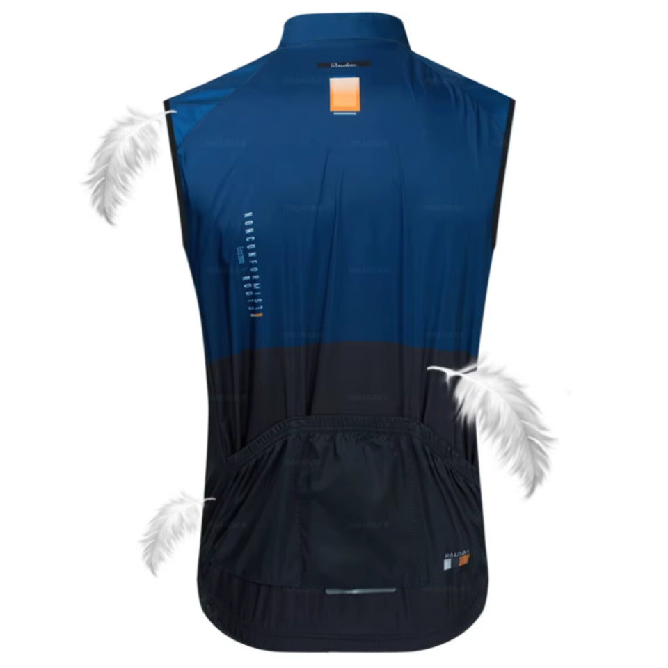 Gilet Léger Sans Manche Cyclisme Tricolore - ProVent