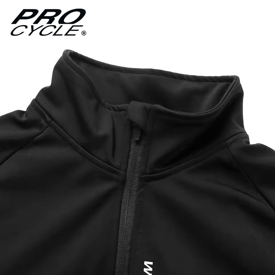 Thermo+ PRO - Veste Cyclisme Hiver Chaude - Bleu