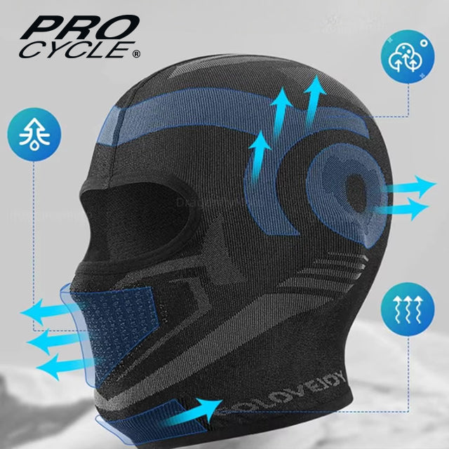 UltraPRO - Cagoule Vélo Hiver Confort Grand Froid