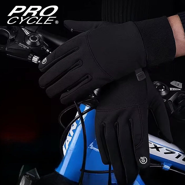 Autumn / Winter Windproof Cycling Gloves - Thermo+