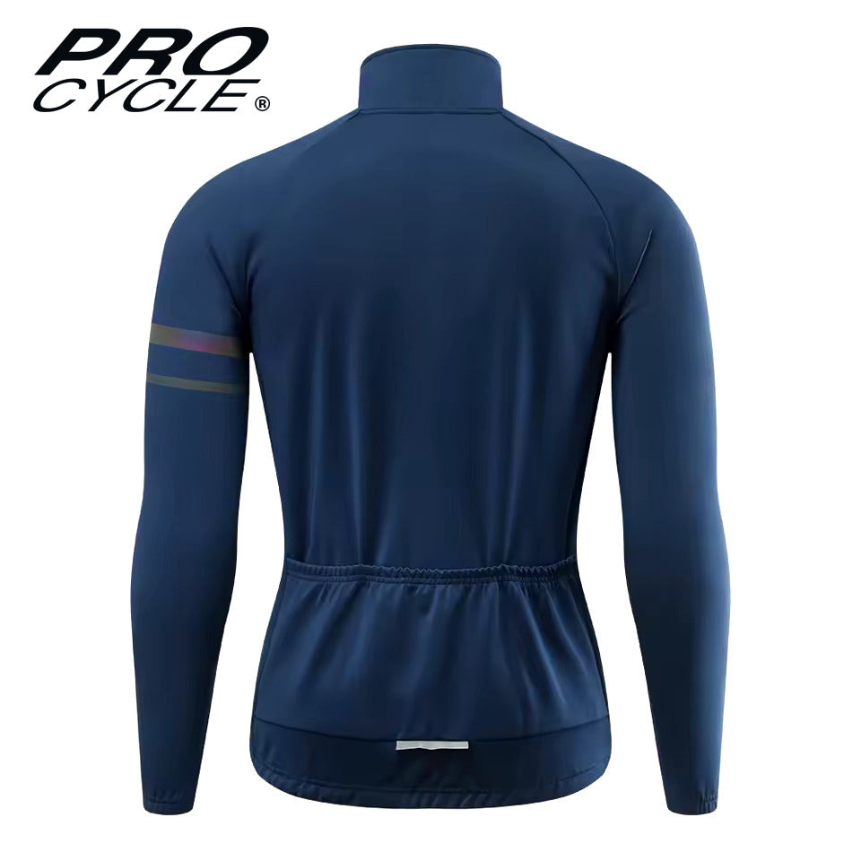 Thermo+ PRO - Veste Cyclisme Hiver Chaude - Bleu