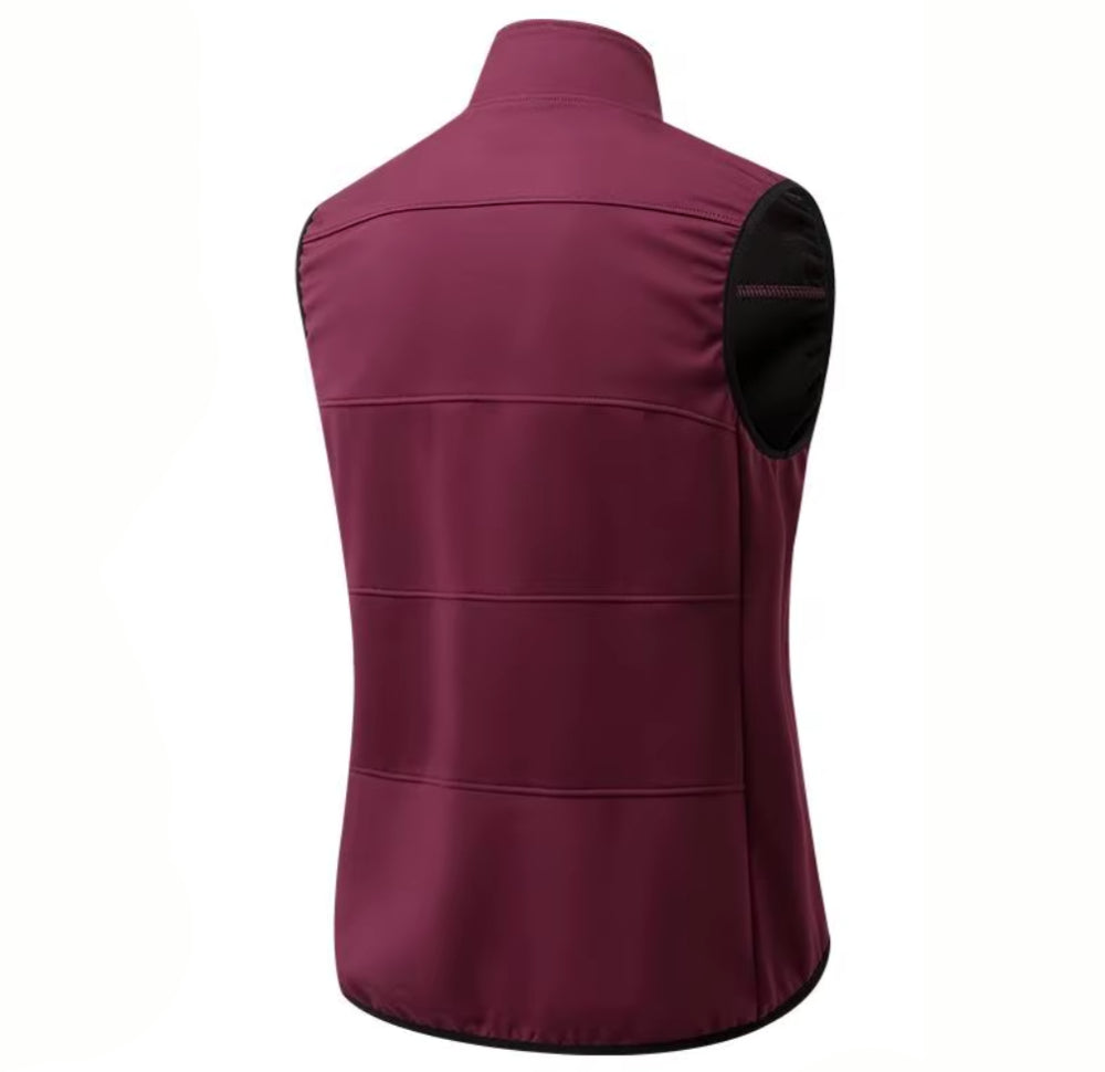 Sleeveless Thermal Cycling Vest Blue - ThermoPro