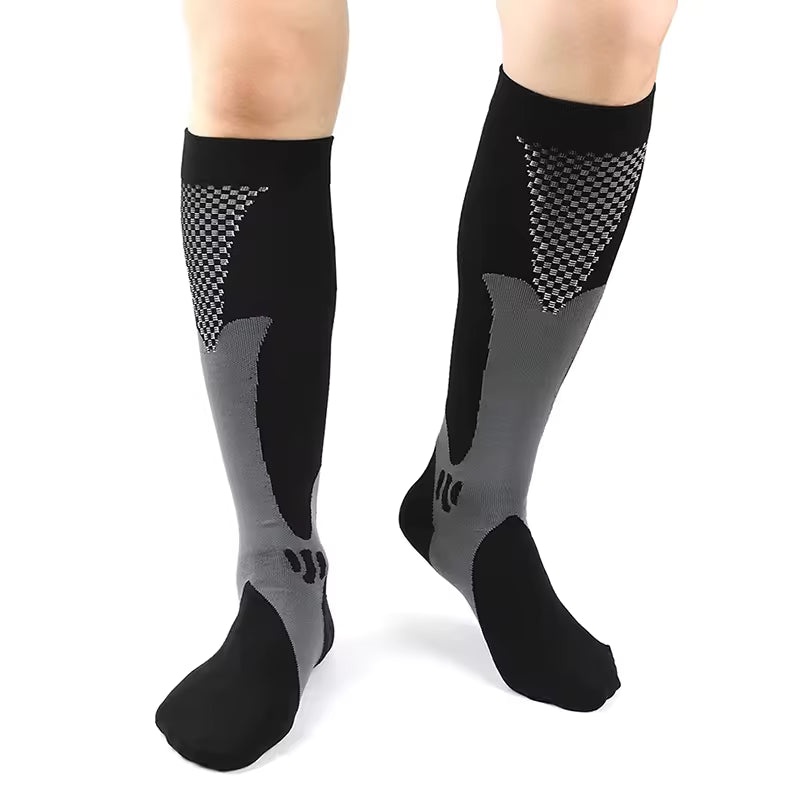 Chaussettes De Compression Sport Blanches - Récup+