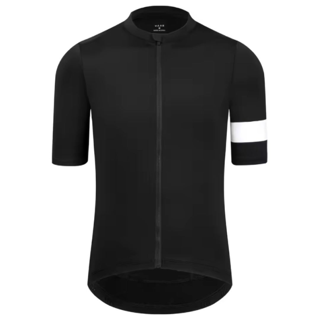 Maillot Court Cyclisme Homme Blanc - Léger+