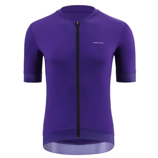 Maillot Court Cyclisme Homme Violet - Fit+