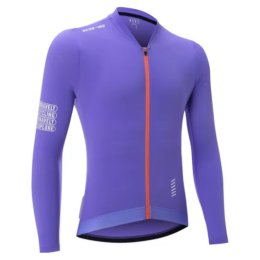 Maillot Long Léger Cyclisme Violet - ProRace+