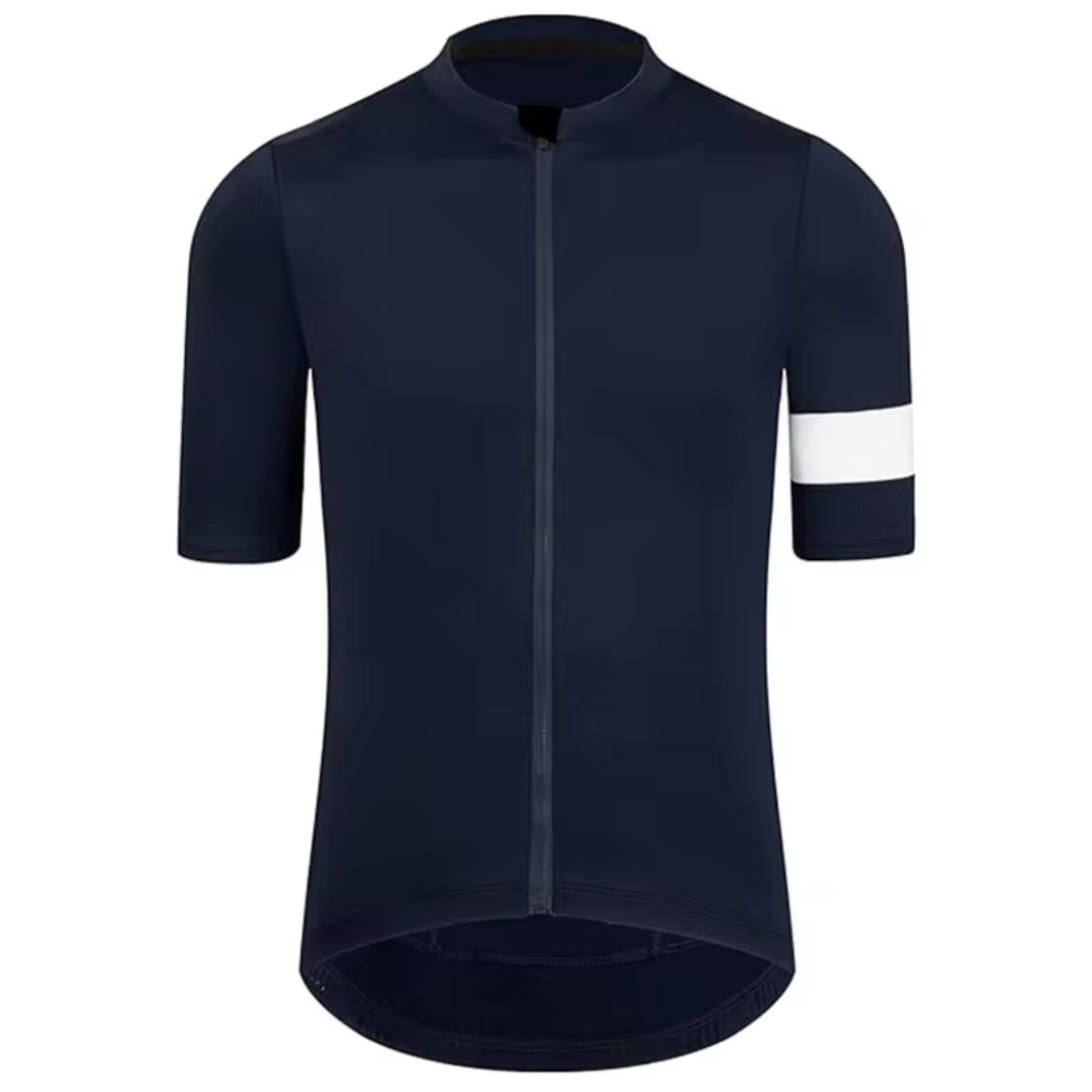 Maillot Court Cyclisme Homme Blanc - Léger+