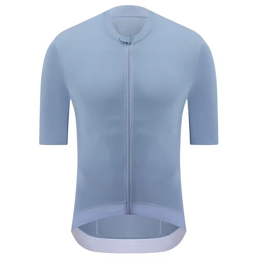Maillot Court Cyclisme Homme Bleu Clair - ProRace+