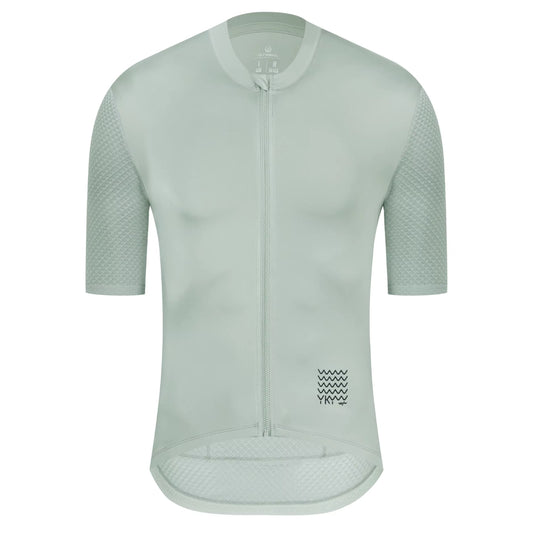 Maillot Court Cyclisme Homme Vert Clair - Fit+