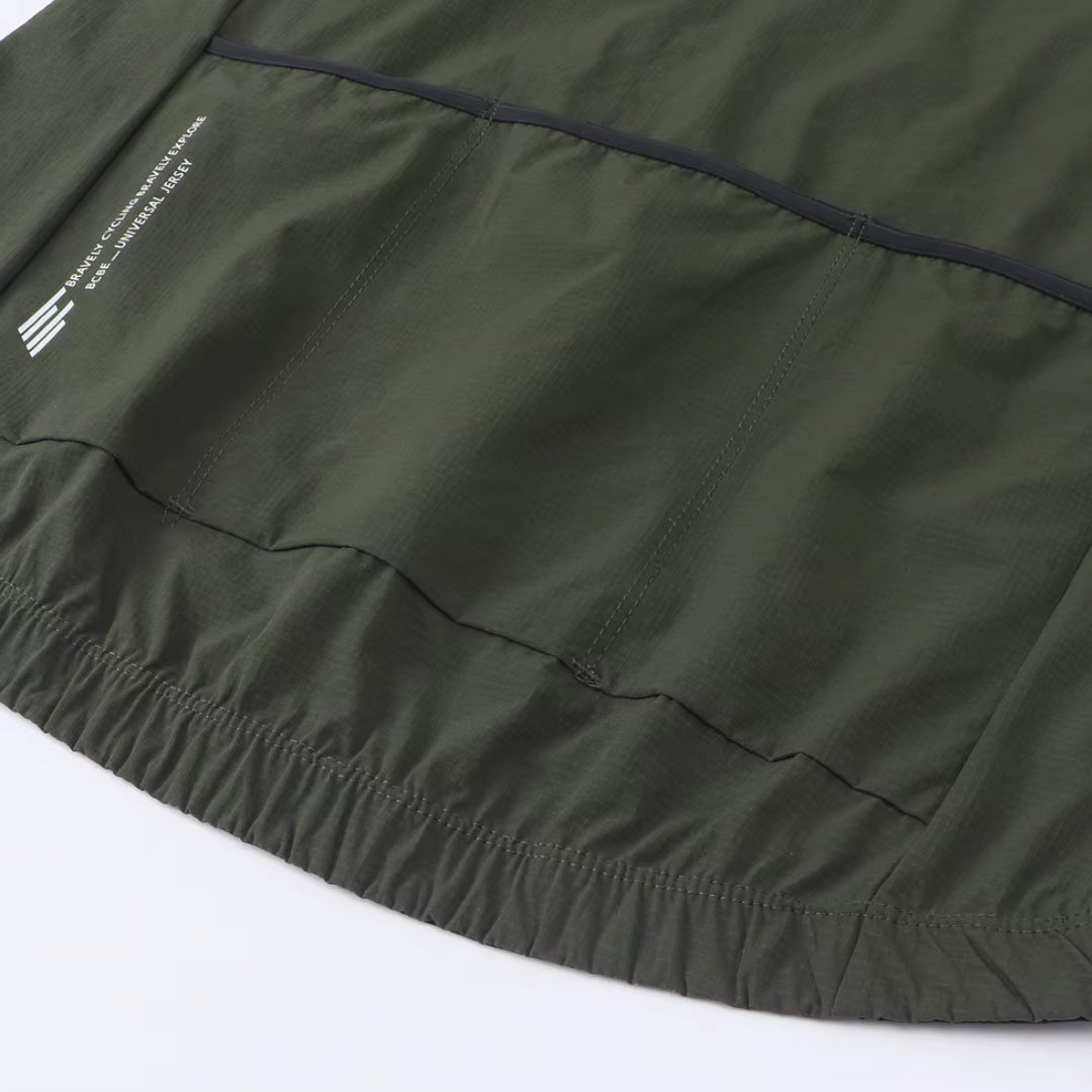 Veste Coupe-Vent Légère Imperméable Cyclisme Rouge Bordeaux - ProVent+