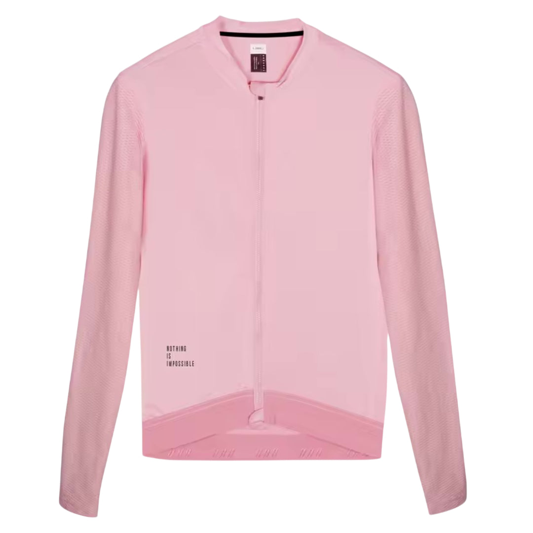 Maillot Long Léger Cyclisme Rose - ProRace+