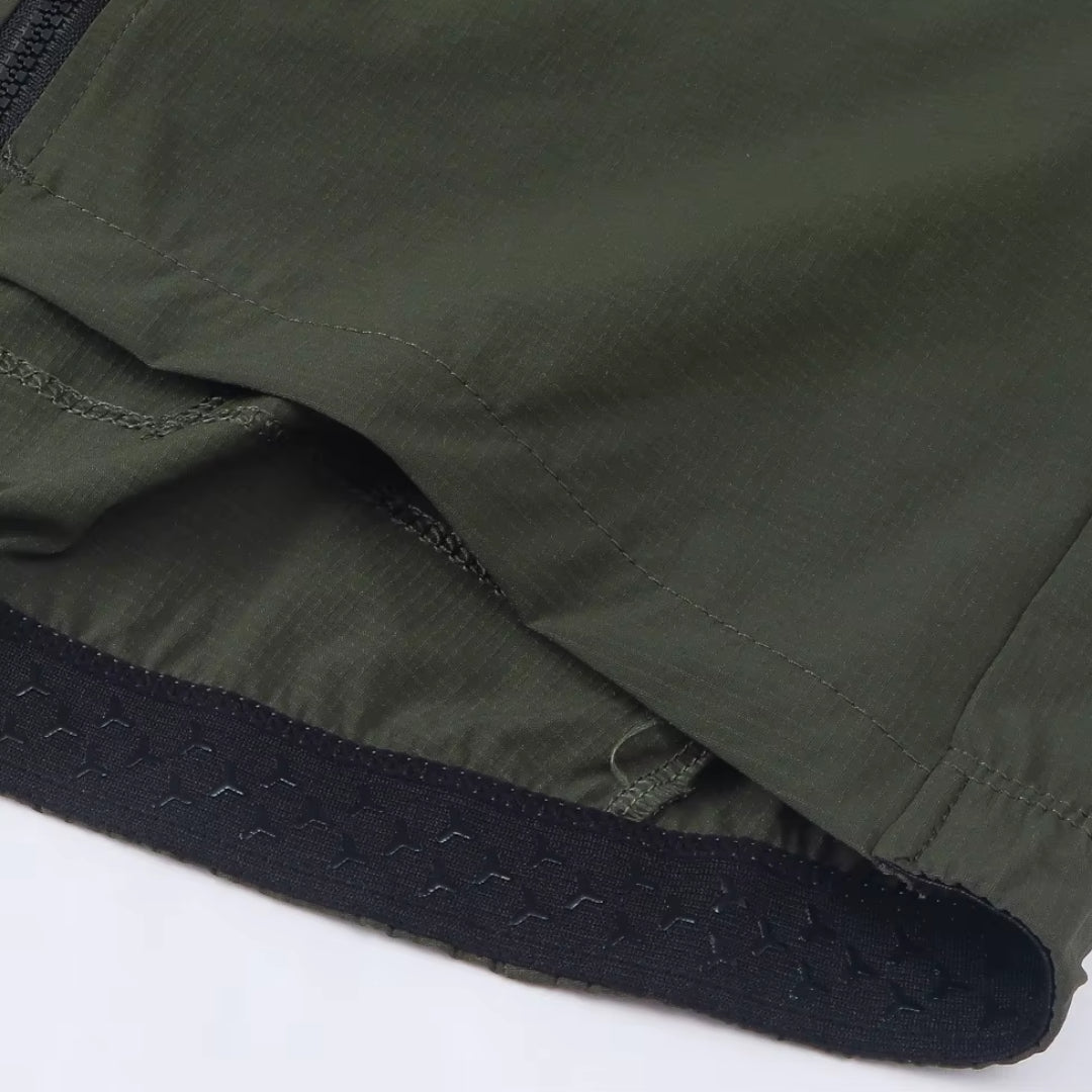 Veste Coupe-Vent Légère Imperméable Cyclisme Rouge Bordeaux - ProVent+