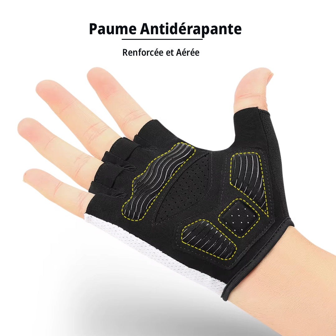 Gants Mitaines Légers Courts Cyclisme - Confort+