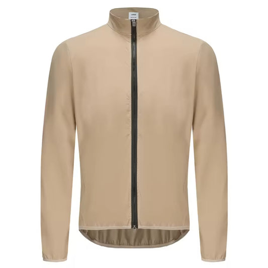 Veste Coupe-Vent Légère Imperméable Cyclisme Beige - ProVent