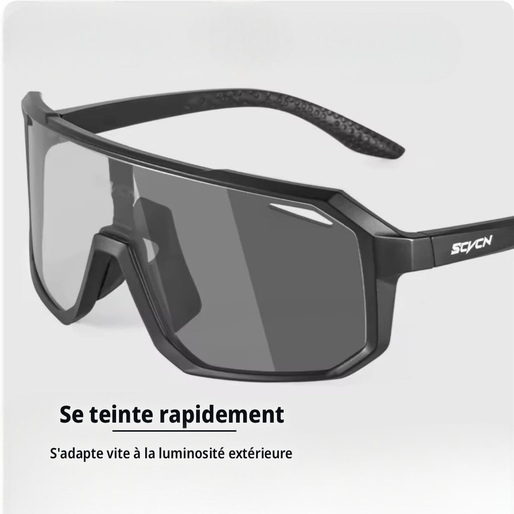 Lunettes Cyclisme Photochromiques Rose - AdaptUV+