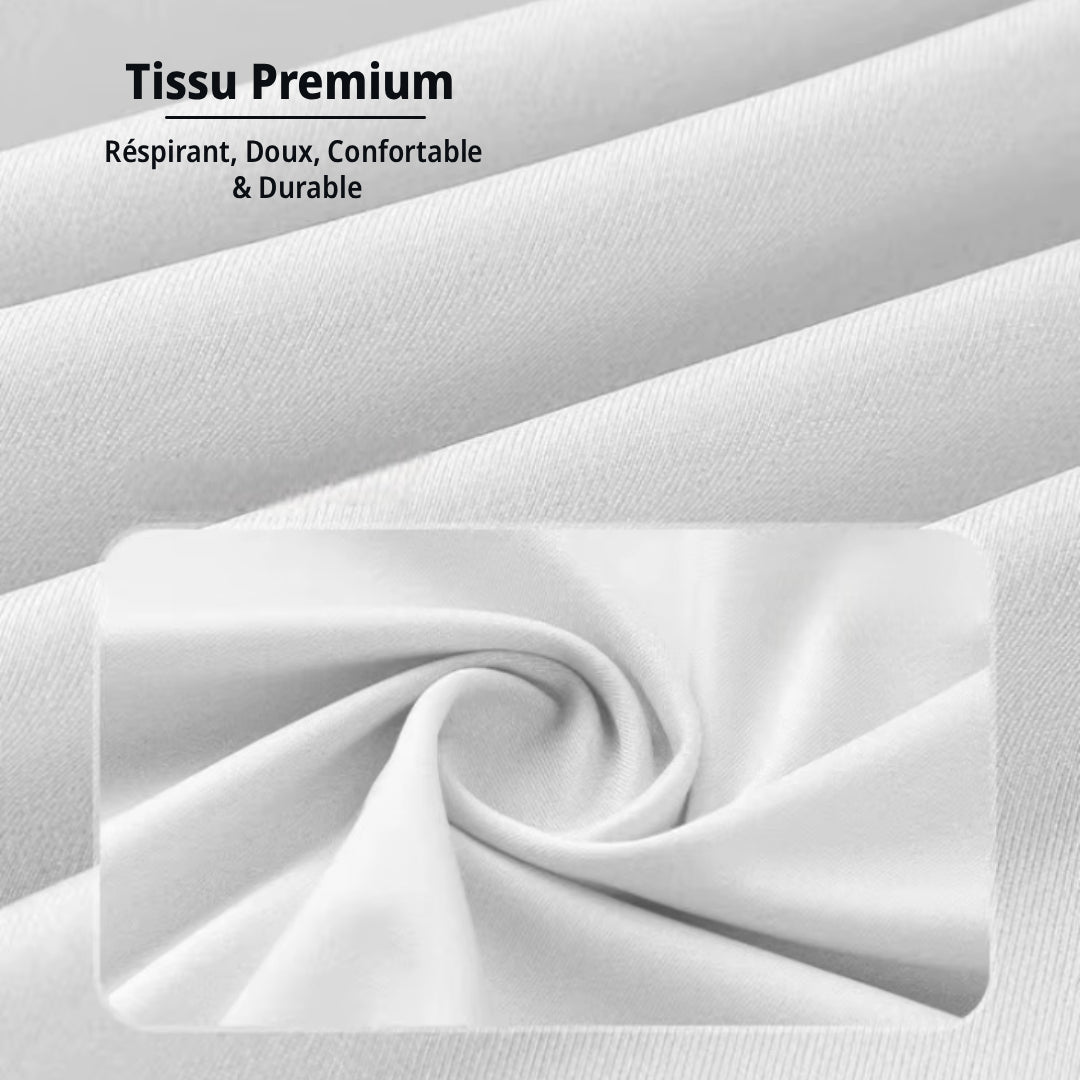 Maillot Long Léger Cyclisme Blanc - ProRace+