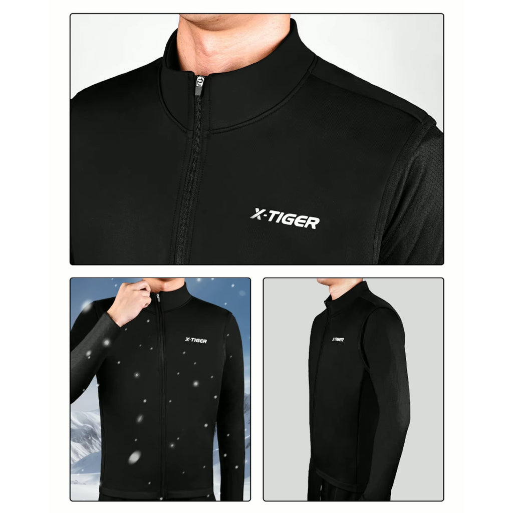 Sleeveless Thermal Cycling Vest with Zip Pocket - ThermoPro