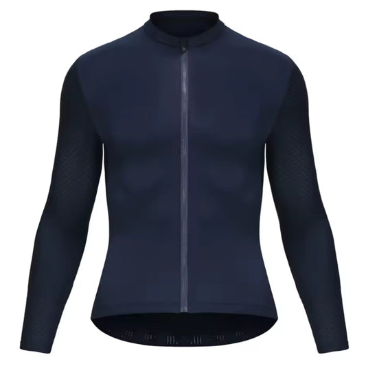 Maillot Long Léger Cyclisme Bleu - ProRace+