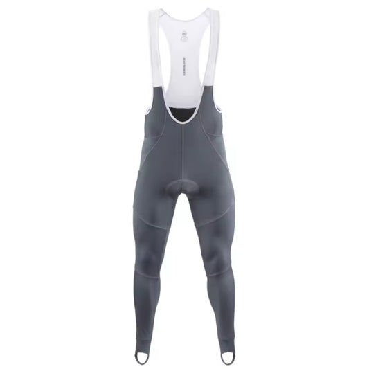 Cuissard Thermique Long Hiver Cyclisme Gris - Confort+