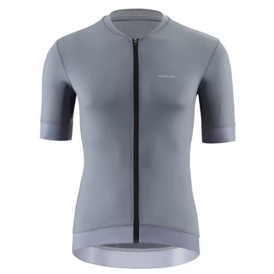 Maillot Court Cyclisme Homme Gris - Fit+