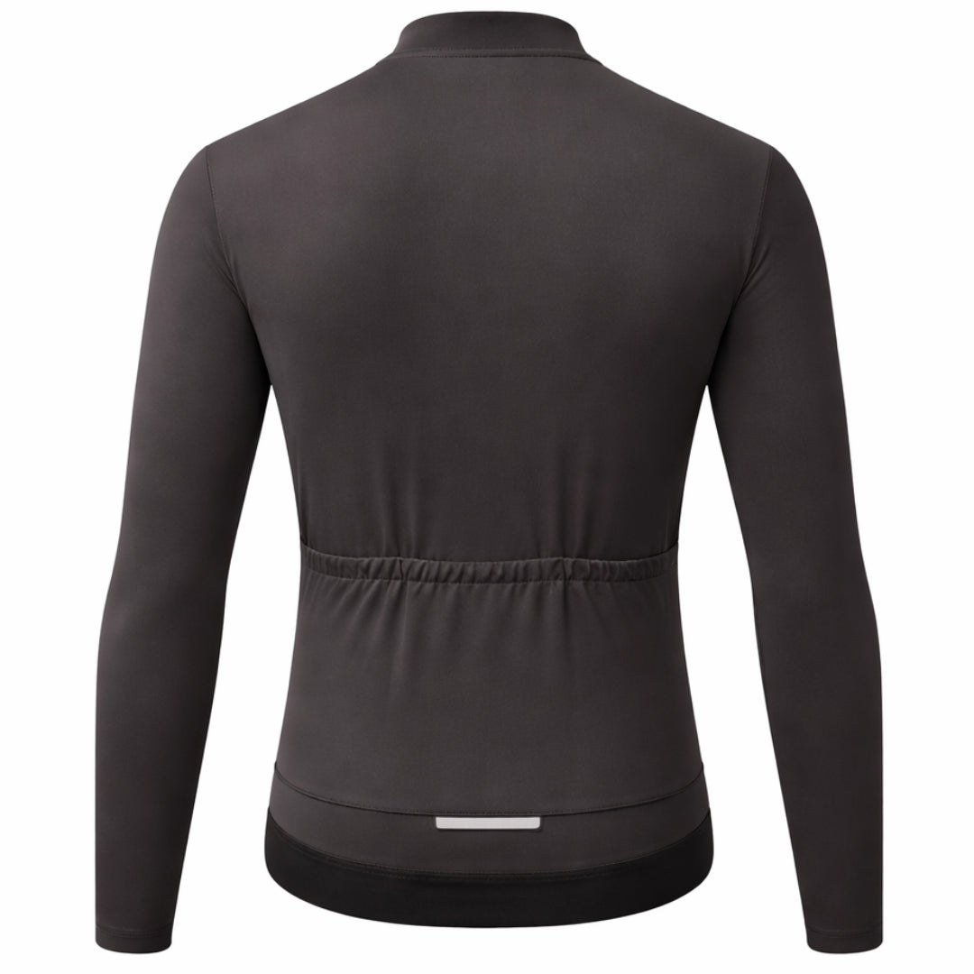 Maillot Thermique Long Cyclisme Marron - ThermoPro+