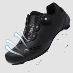 Chaussures Cyclisme Plates Serrage Roulette - Confort+