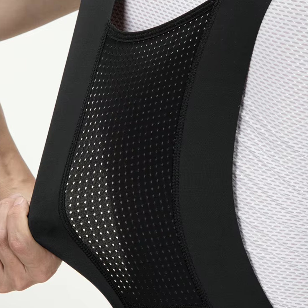 Cuissard Long Printemps/Automne Cyclisme Rouge - ProConfort+