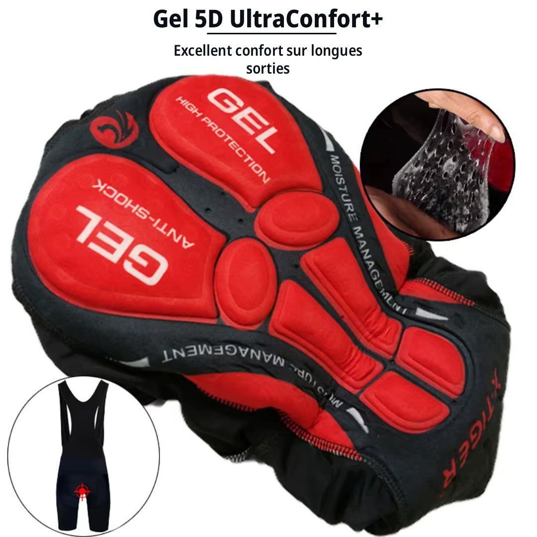 Cuissard Court 6H+ Confort - Gel+