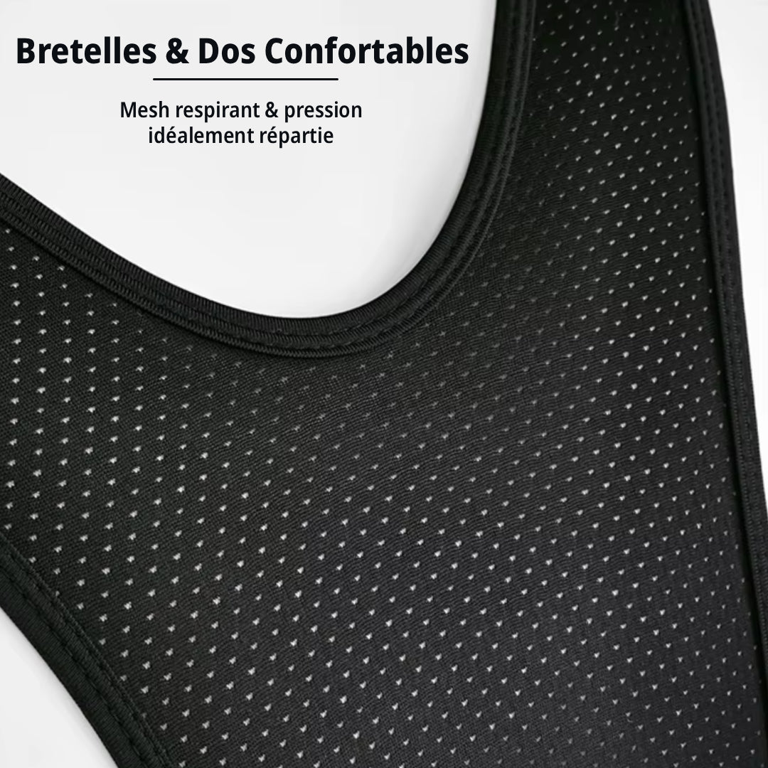 Cuissard Court Confort 8H+ Homme Noir - Confort+