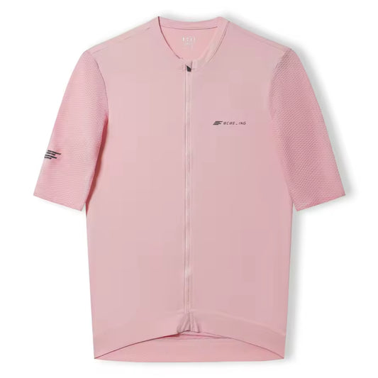 Maillot Court Cyclisme Homme Rose - ProRace+