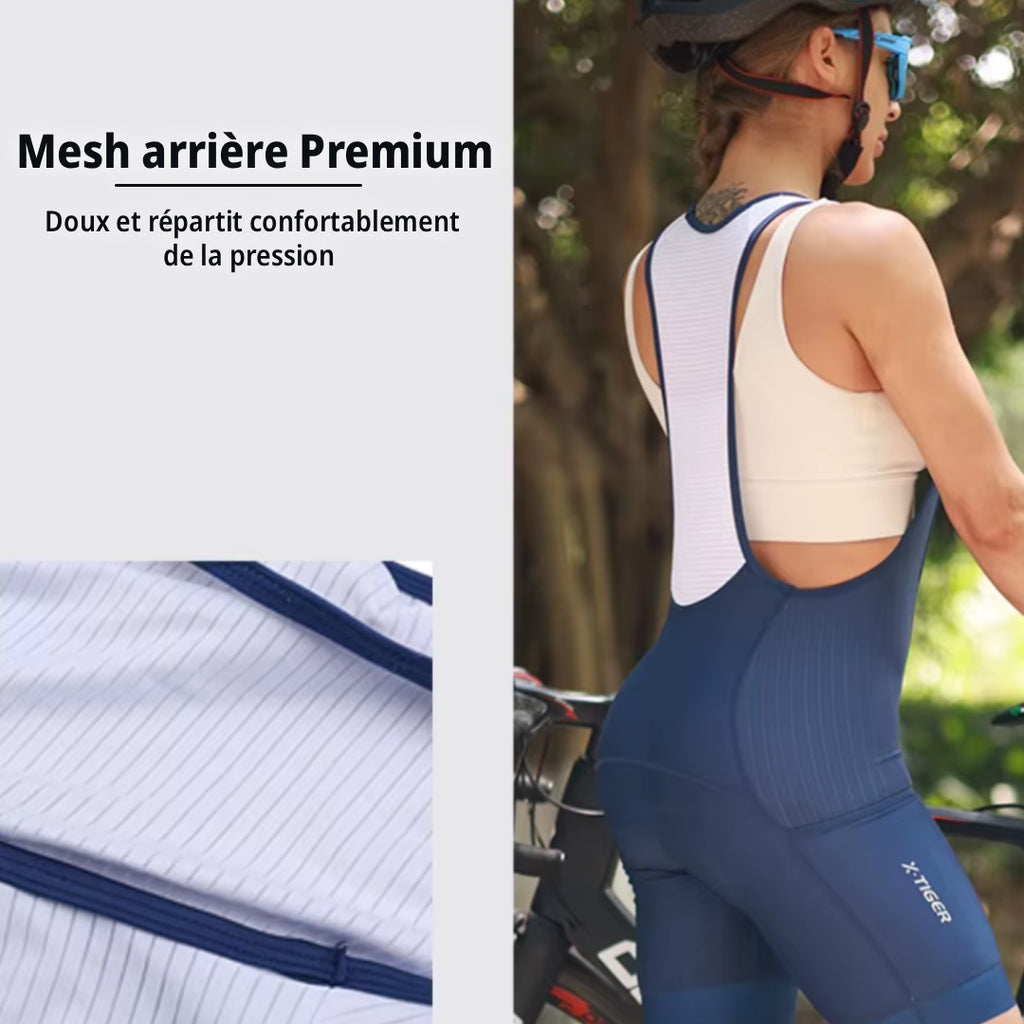 Cuissard Court Short Cyclisme Confort 8H Femme - Confort+