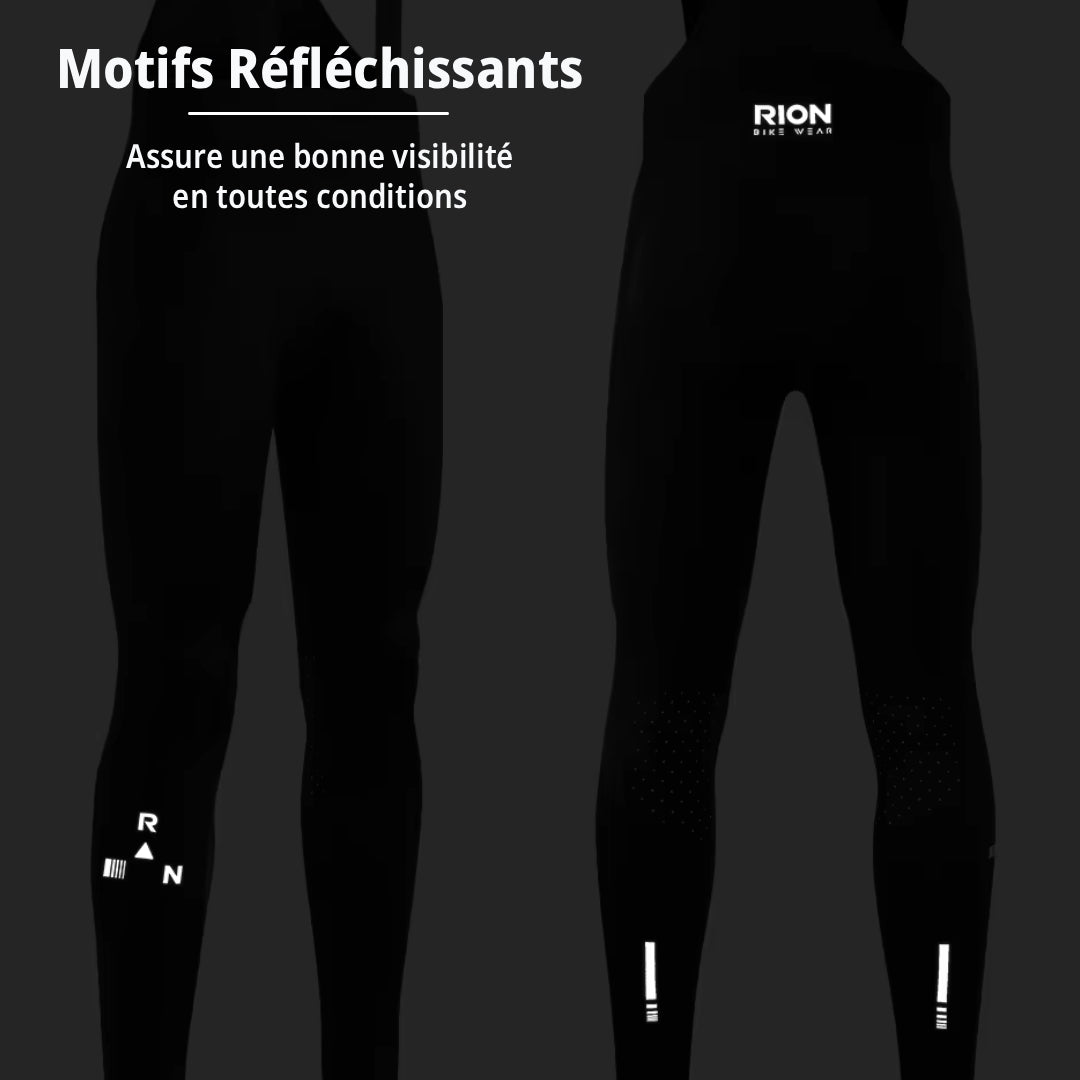 Cuissard Long Printemps/Automne Cyclisme Noir - ProConfort+