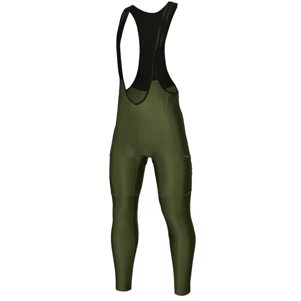 Cuissard Long Printemps/Automne Cyclisme Vert - Confort+