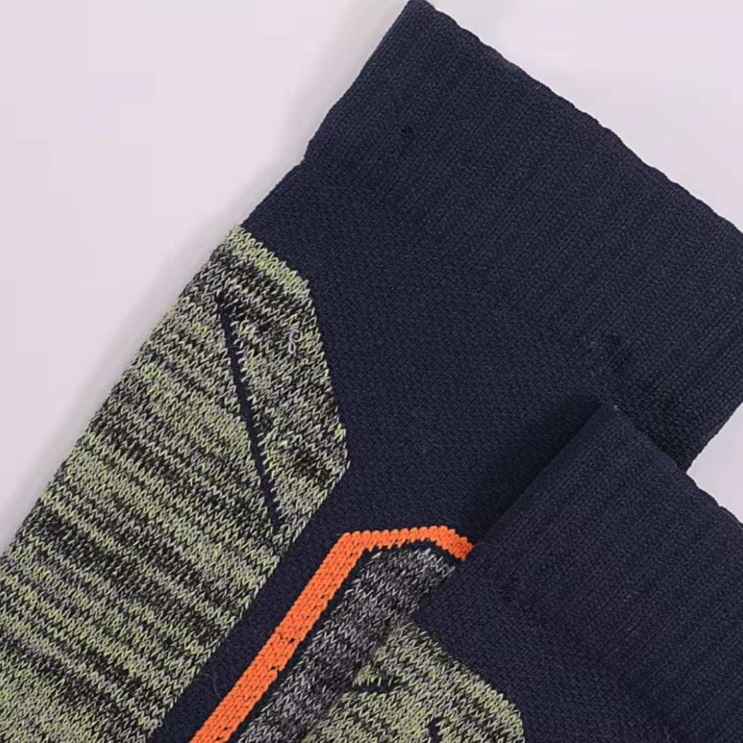 Chaussettes Thermiques Hautes Hiver Orange - Thermo+