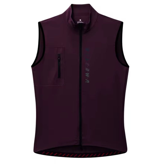 Gilet Léger Sans Manche Cyclisme Rouge Bordeaux - ProVent+