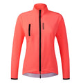 Veste Coupe-Vent Imperméable Cyclisme Femme Orange Fluo- ProVent+