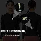 Maillot Long Léger Cyclisme Femme Noir - ProRace+