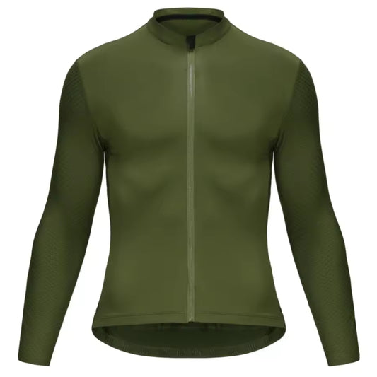 Maillot Long Léger Cyclisme Vert - ProRace+