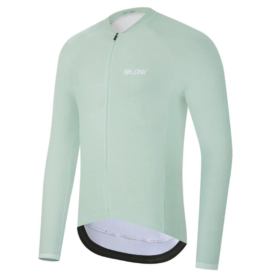 Maillot Long Léger Cyclisme Vert - Confort+