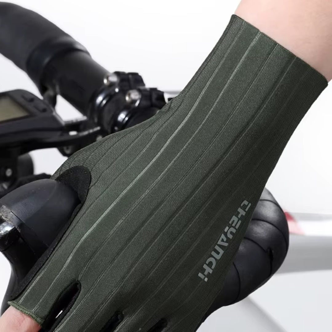 Gants Mitaines Légers Courts Cyclisme Vert - ProRace+