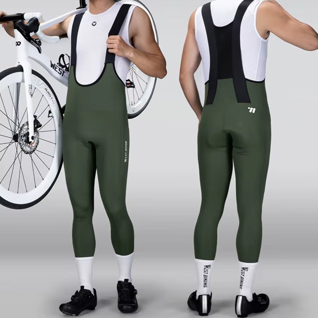 Cuissard Long Printemps/Automne Cyclisme Vert - ProConfort+