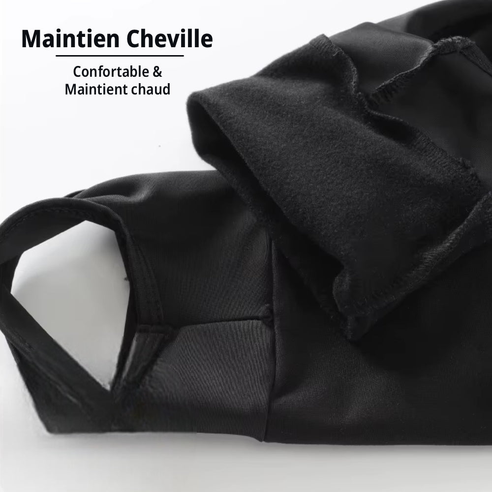 Cuissard Thermique Long Hiver Cyclisme Bleu - Confort+