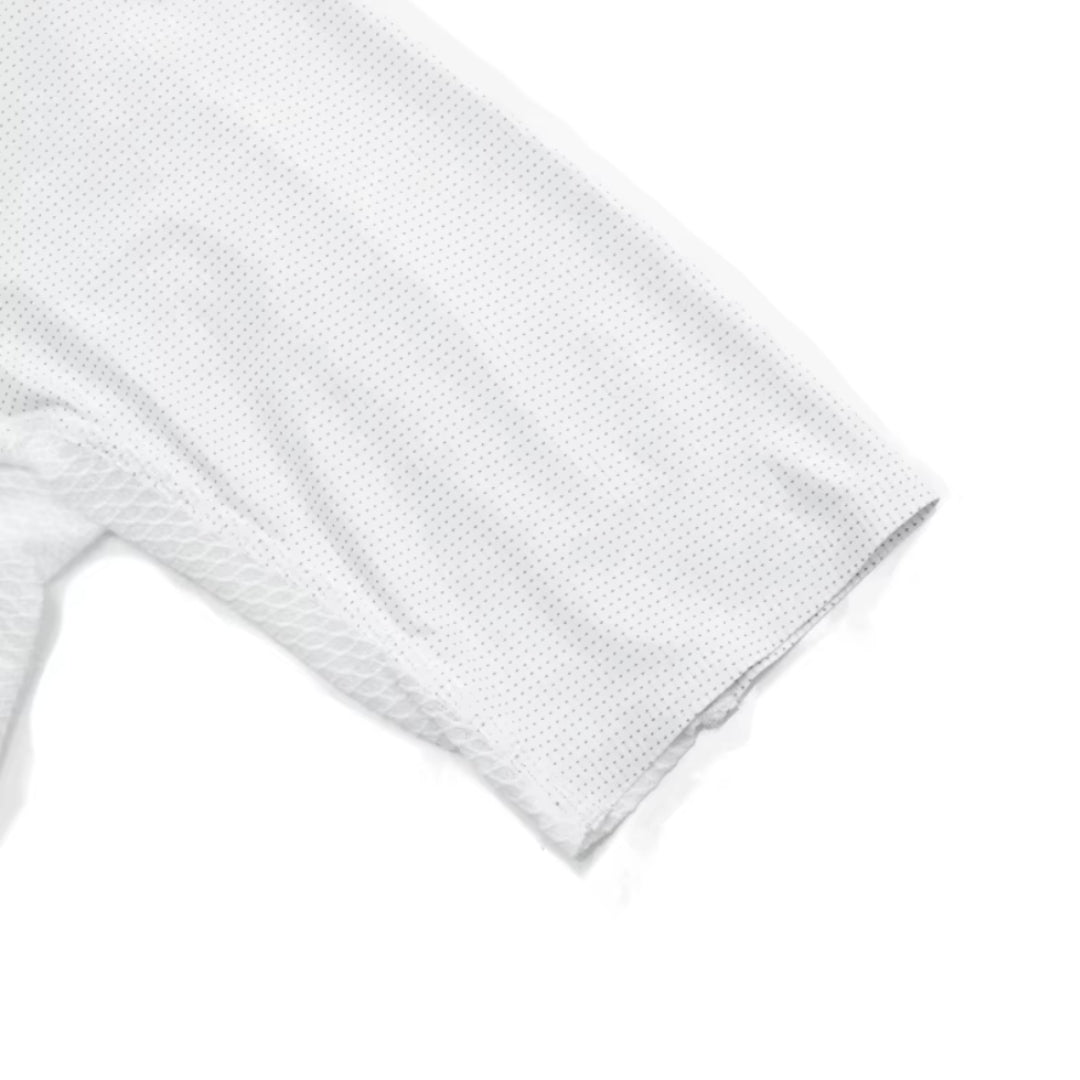 Maillot Court Cyclisme Homme Blanc - ProRace+