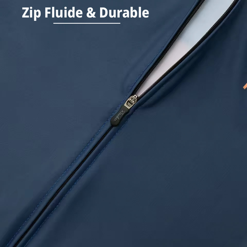 Maillot Long Léger Cyclisme Bleu - Confort+