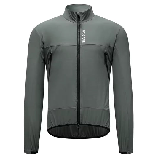 Veste Coupe-Vent Légère Imperméable Cyclisme Gris - ProVent+
